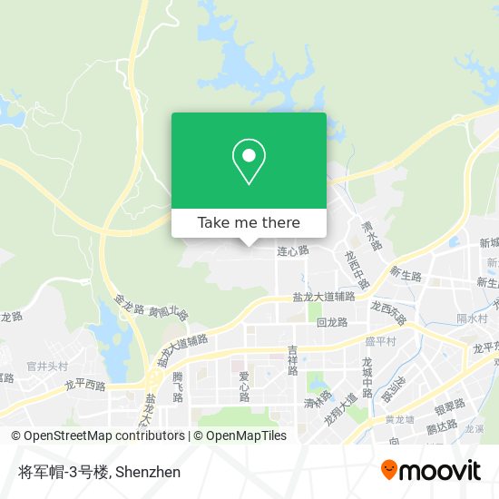 将军帽-3号楼 map