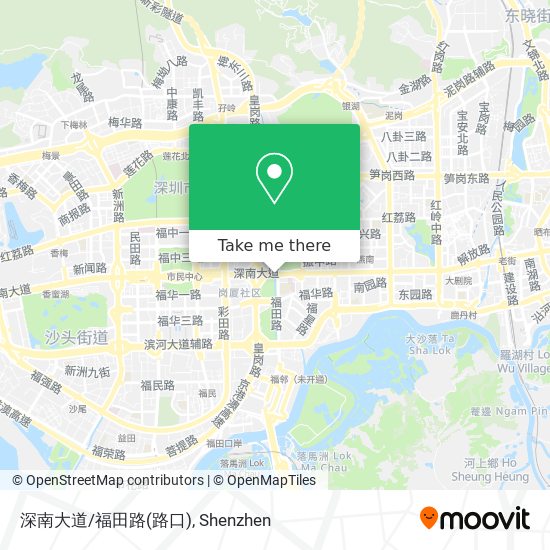 深南大道/福田路(路口) map