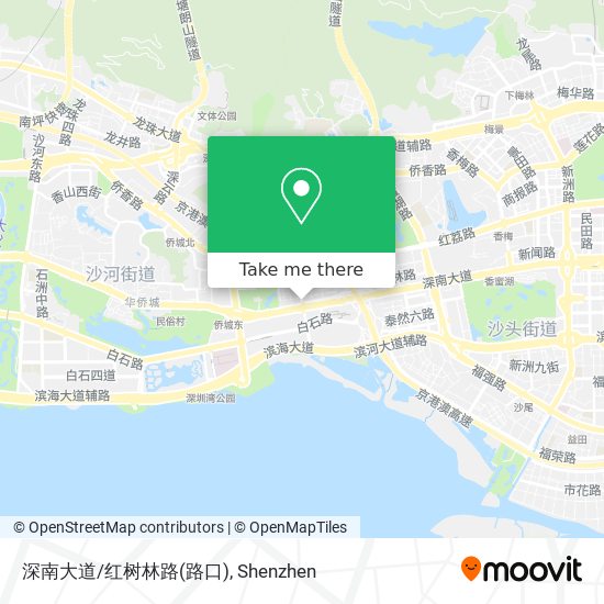 深南大道/红树林路(路口) map