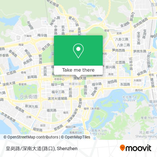 皇岗路/深南大道(路口) map