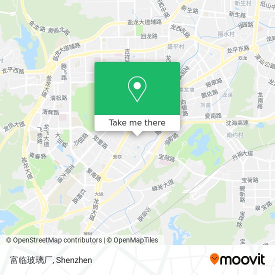 富临玻璃厂 map
