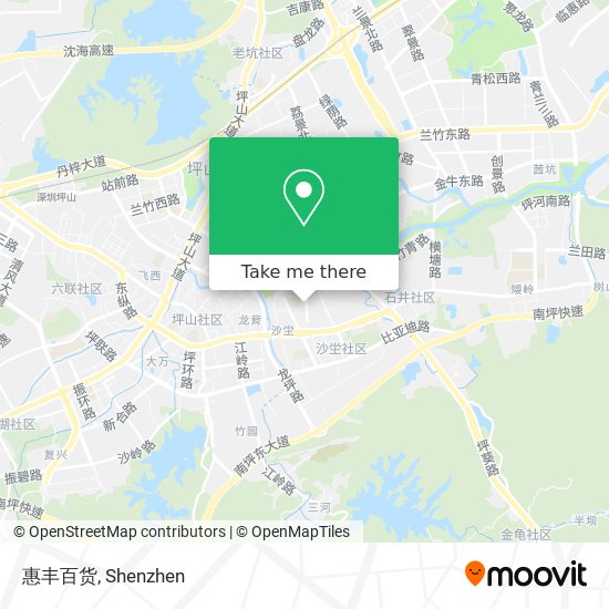惠丰百货 map