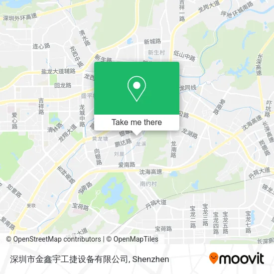 深圳市金鑫宇工捷设备有限公司 map