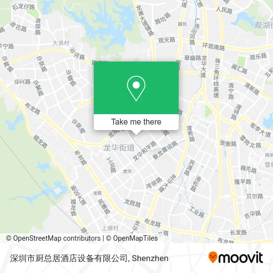 深圳市厨总居酒店设备有限公司 map
