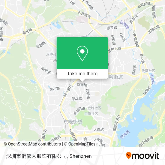 深圳市俏依人服饰有限公司 map