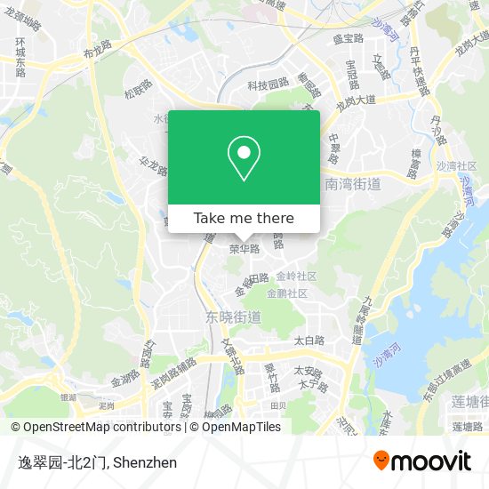逸翠园-北2门 map