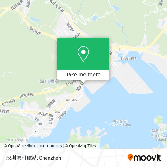 深圳港引航站 map