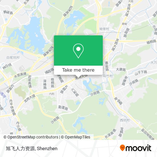 旭飞人力资源 map