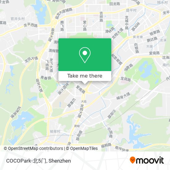 COCOPark-北5门 map