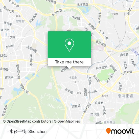 上水径一街 map