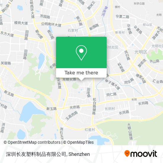 深圳长友塑料制品有限公司 map