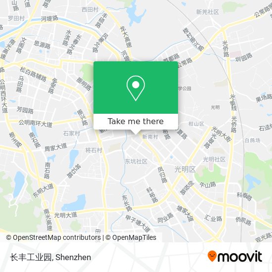 长丰工业园 map