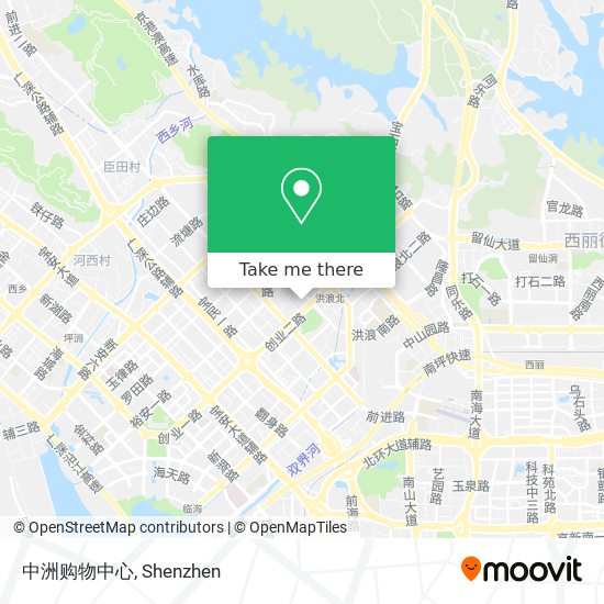 中洲购物中心 map