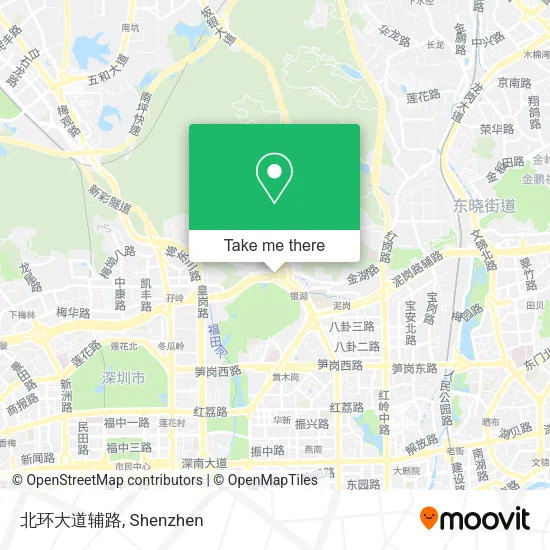 北环大道辅路 map