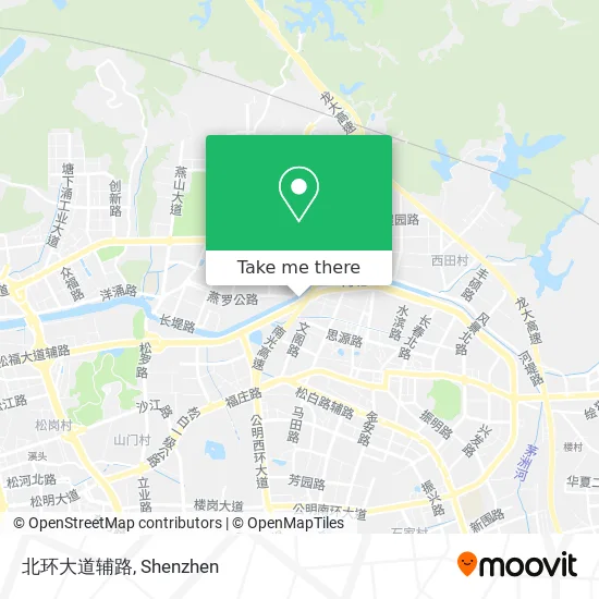 北环大道辅路 map
