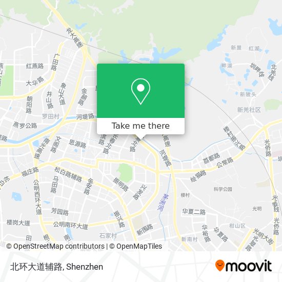 北环大道辅路 map