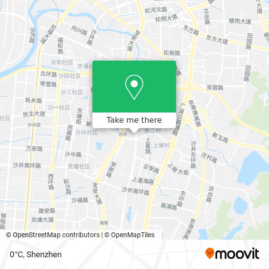 0°C map
