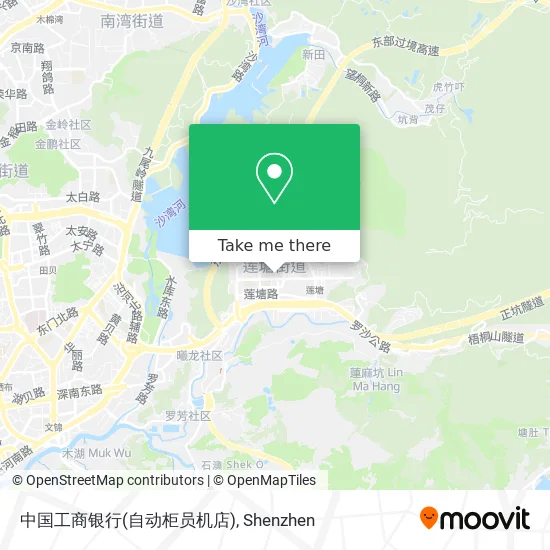 中国工商银行(自动柜员机店) map