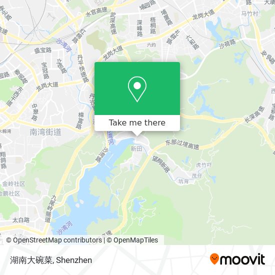湖南大碗菜 map