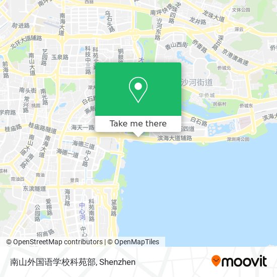 南山外国语学校科苑部 map