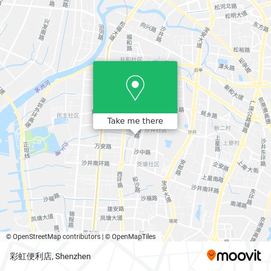 彩虹便利店 map