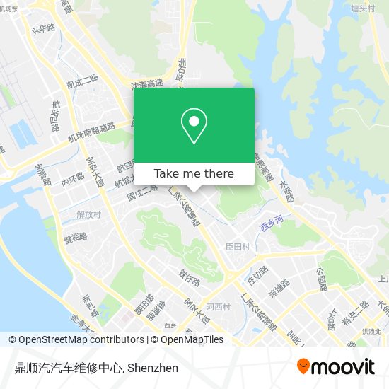 鼎顺汽汽车维修中心 map
