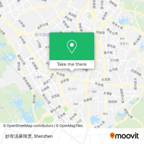 妙骨汤麻辣烫 map