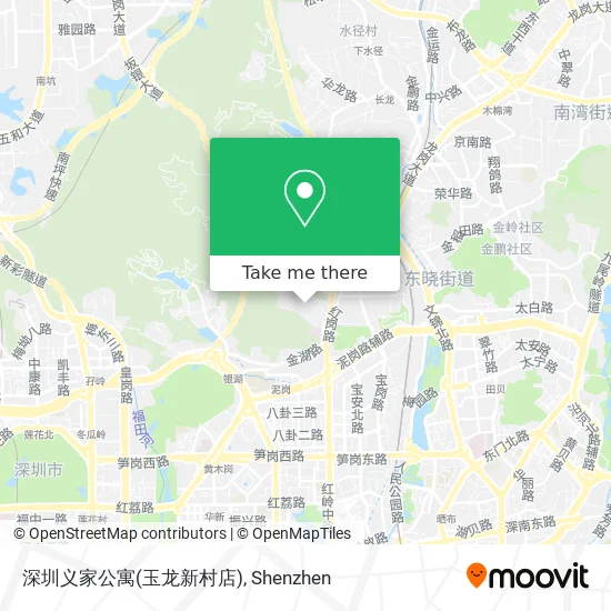 深圳义家公寓(玉龙新村店) map