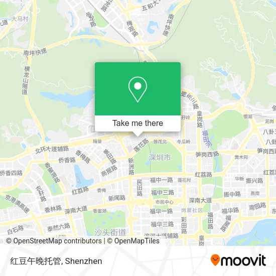 红豆午晚托管 map