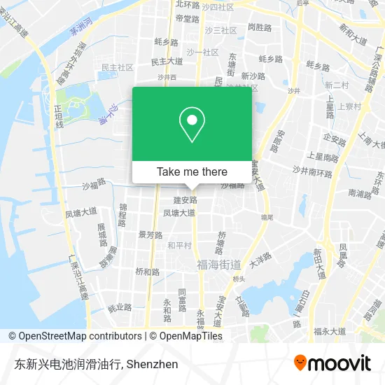 东新兴电池润滑油行 map