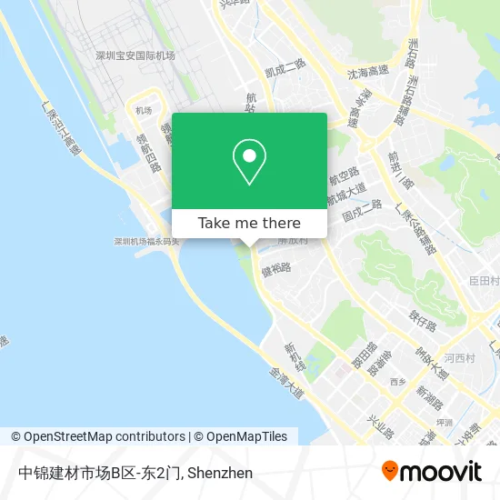 中锦建材市场B区-东2门 map