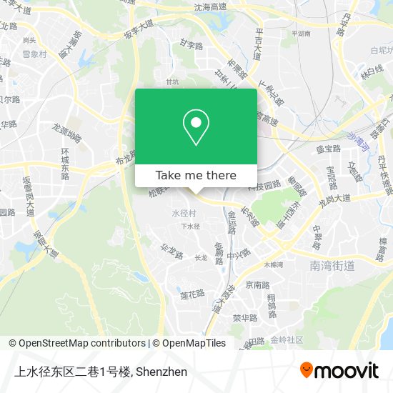 上水径东区二巷1号楼 map