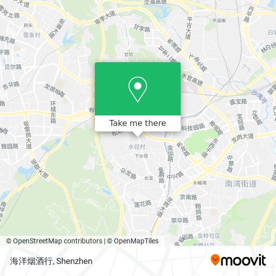 海洋烟酒行 map