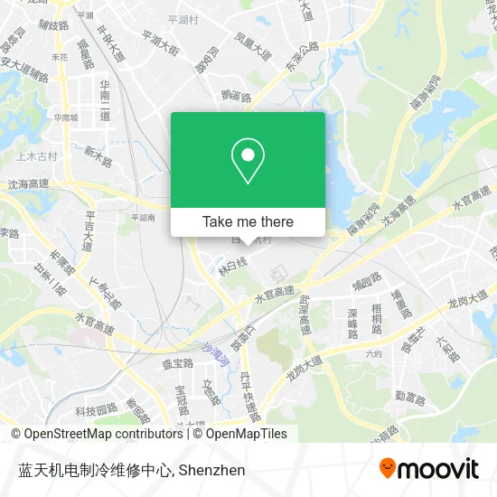 蓝天机电制冷维修中心 map