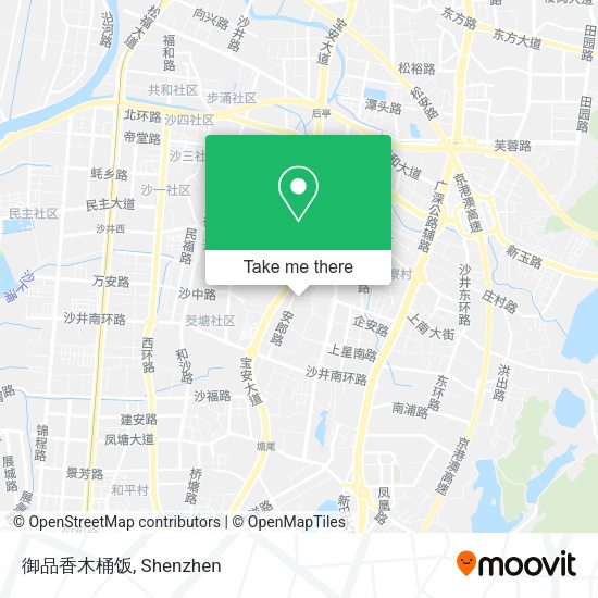 御品香木桶饭 map