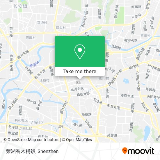 荣湘香木桶饭 map