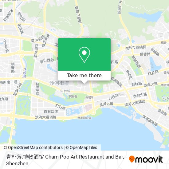 青朴落.博物酒馆 Cham Poo Art Restaurant and Bar map