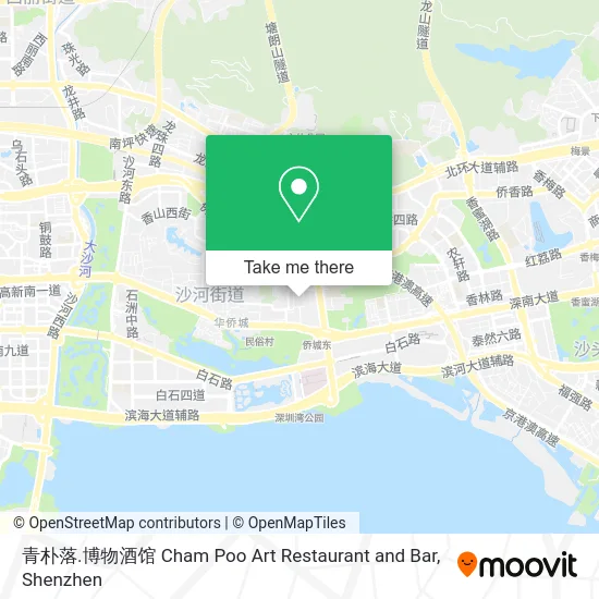 青朴落.博物酒馆 Cham Poo Art Restaurant and Bar map