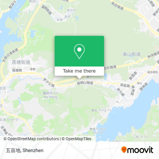 五亩地 map