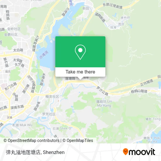 弹丸滋地莲塘店 map
