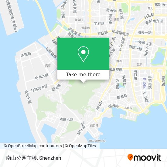南山公园主楼 map