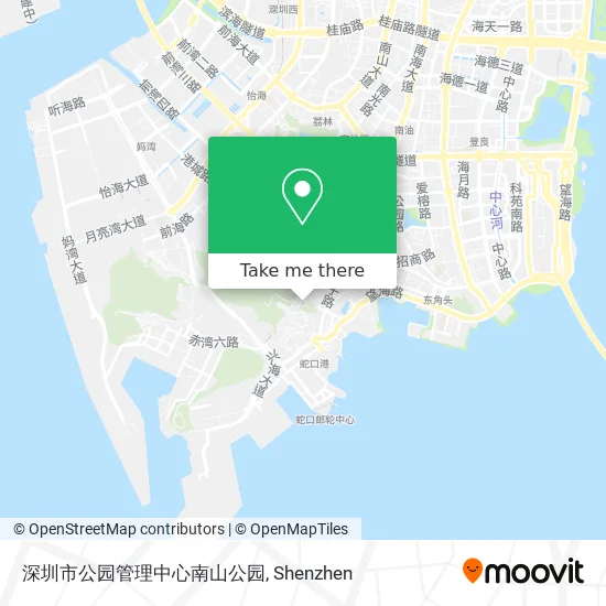 深圳市公园管理中心南山公园 map
