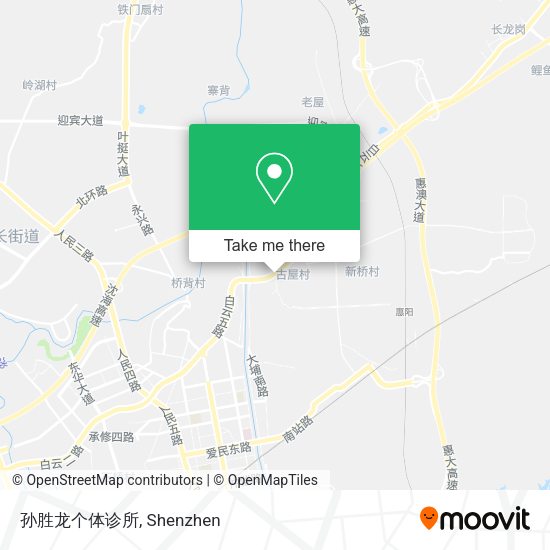 孙胜龙个体诊所 map