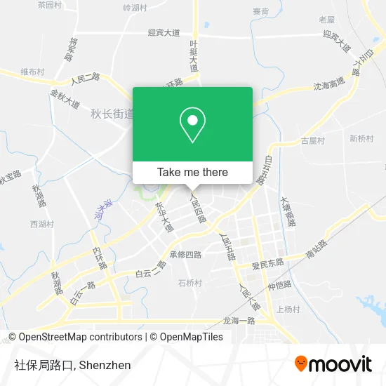 社保局路口 map