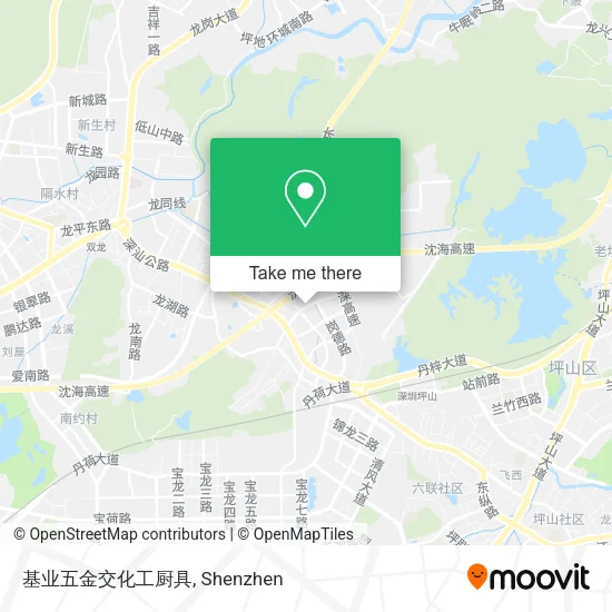 基业五金交化工厨具 map