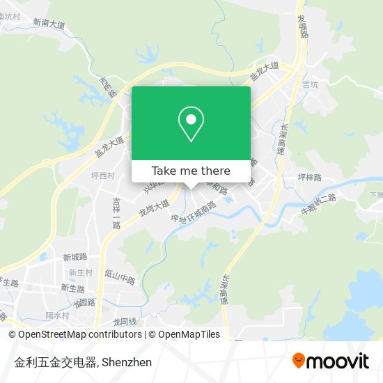 金利五金交电器 map