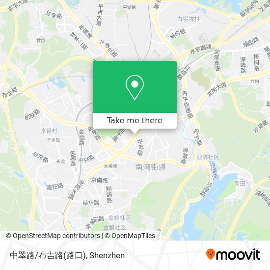 中翠路/布吉路(路口) map