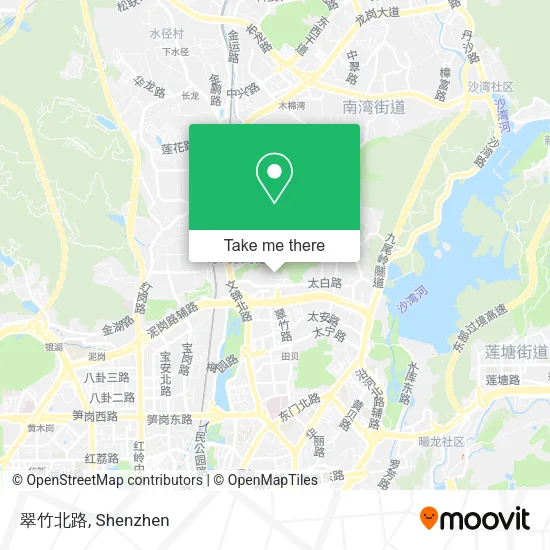 翠竹北路 map