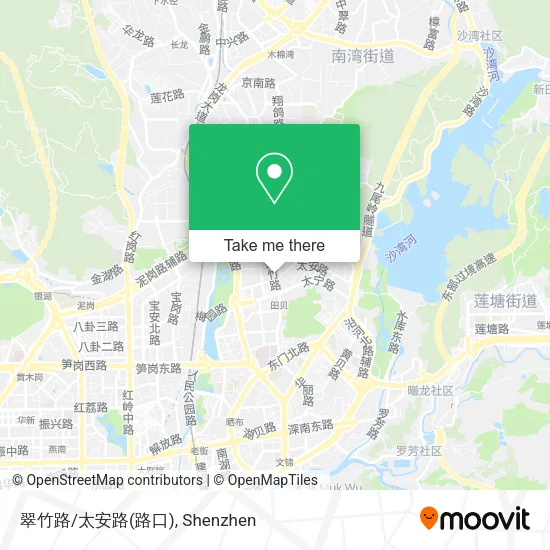 翠竹路/太安路(路口) map