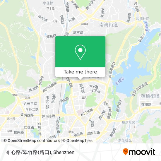 布心路/翠竹路(路口) map